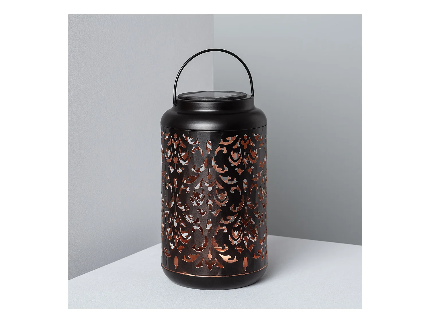 Lámpara de Mesa LED Solar Portátil con Batería Recargable Erté Bronce