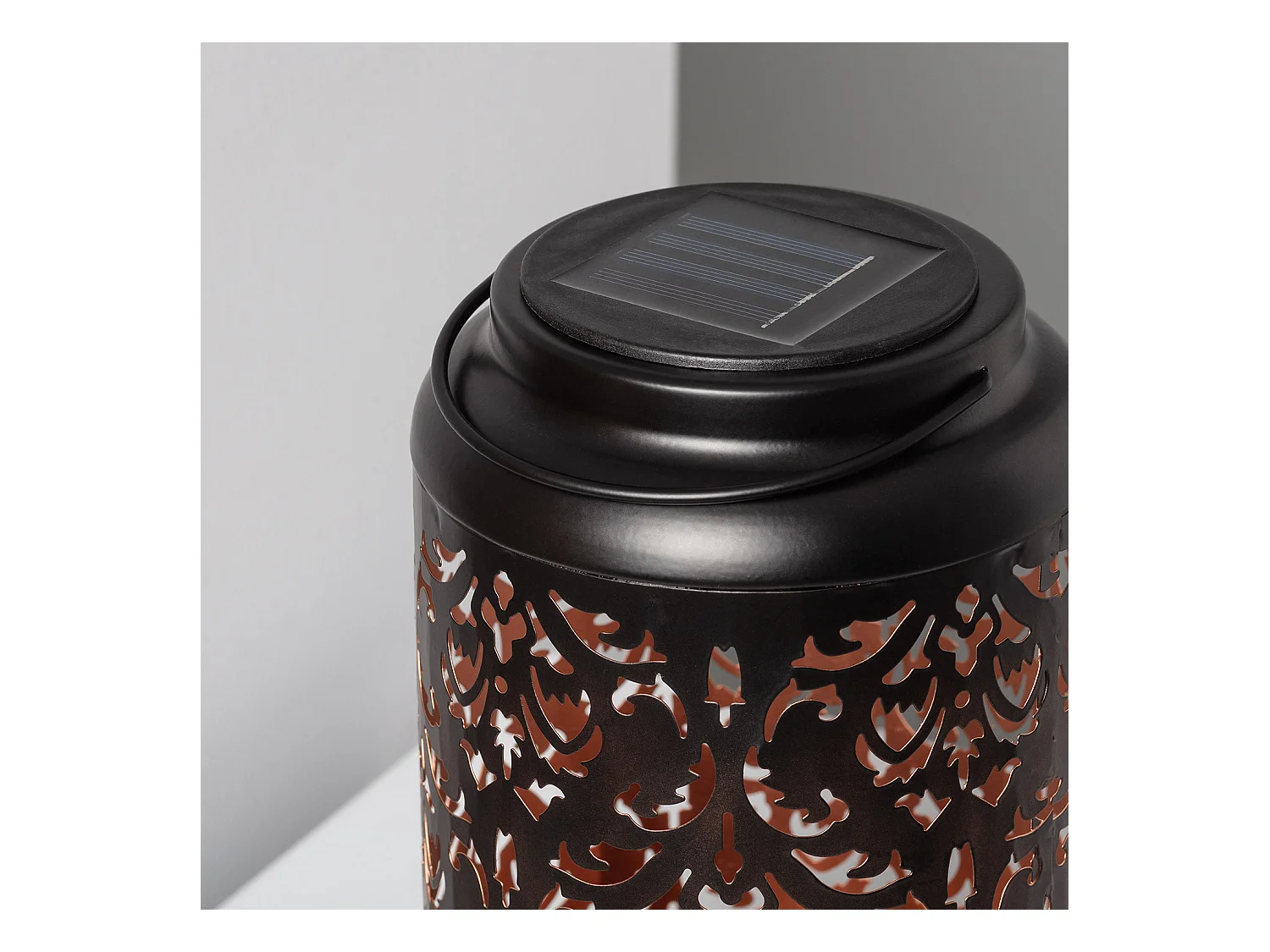 Lámpara de Mesa LED Solar Portátil con Batería Recargable Erté Bronce