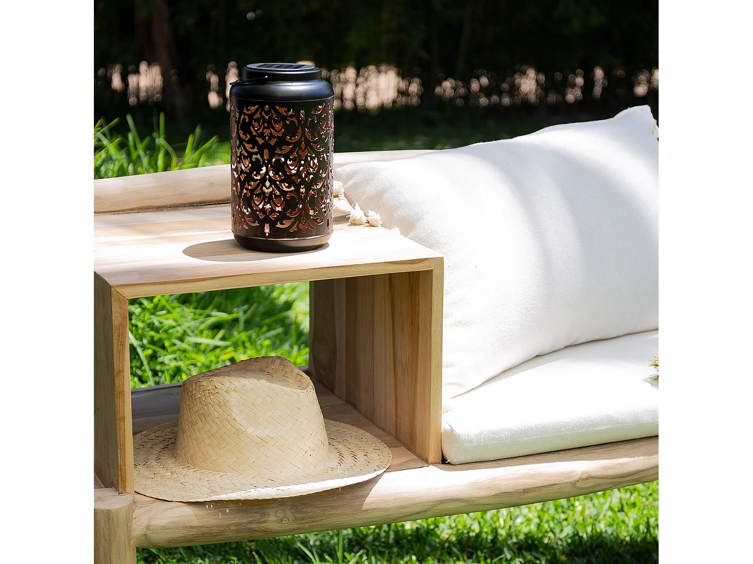 Lampada da Tavolo LED Portatile Solare con Batteria Ricaricabile Erté Bronzo