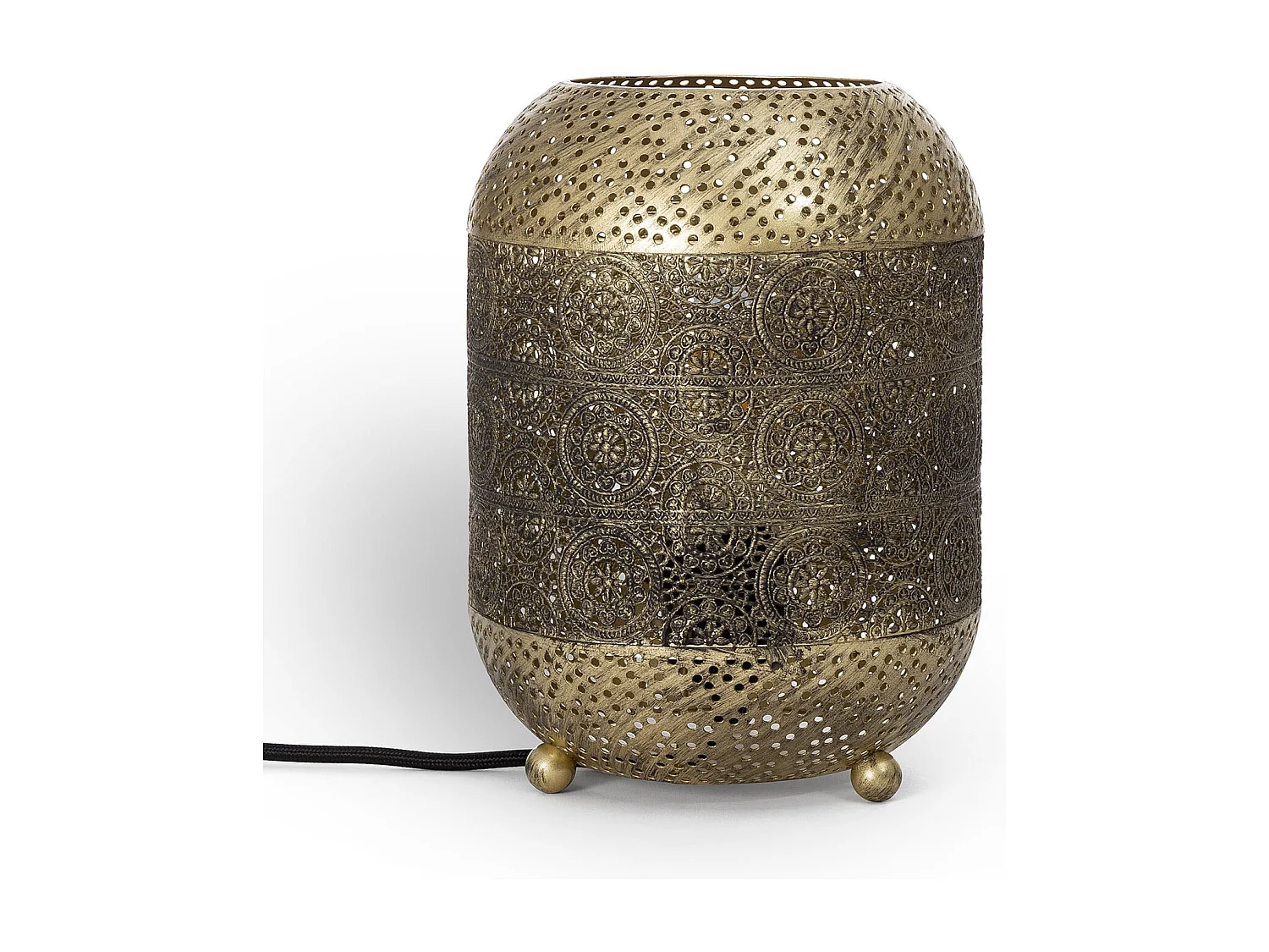 Lampe à Poser Métal Aerba Doré