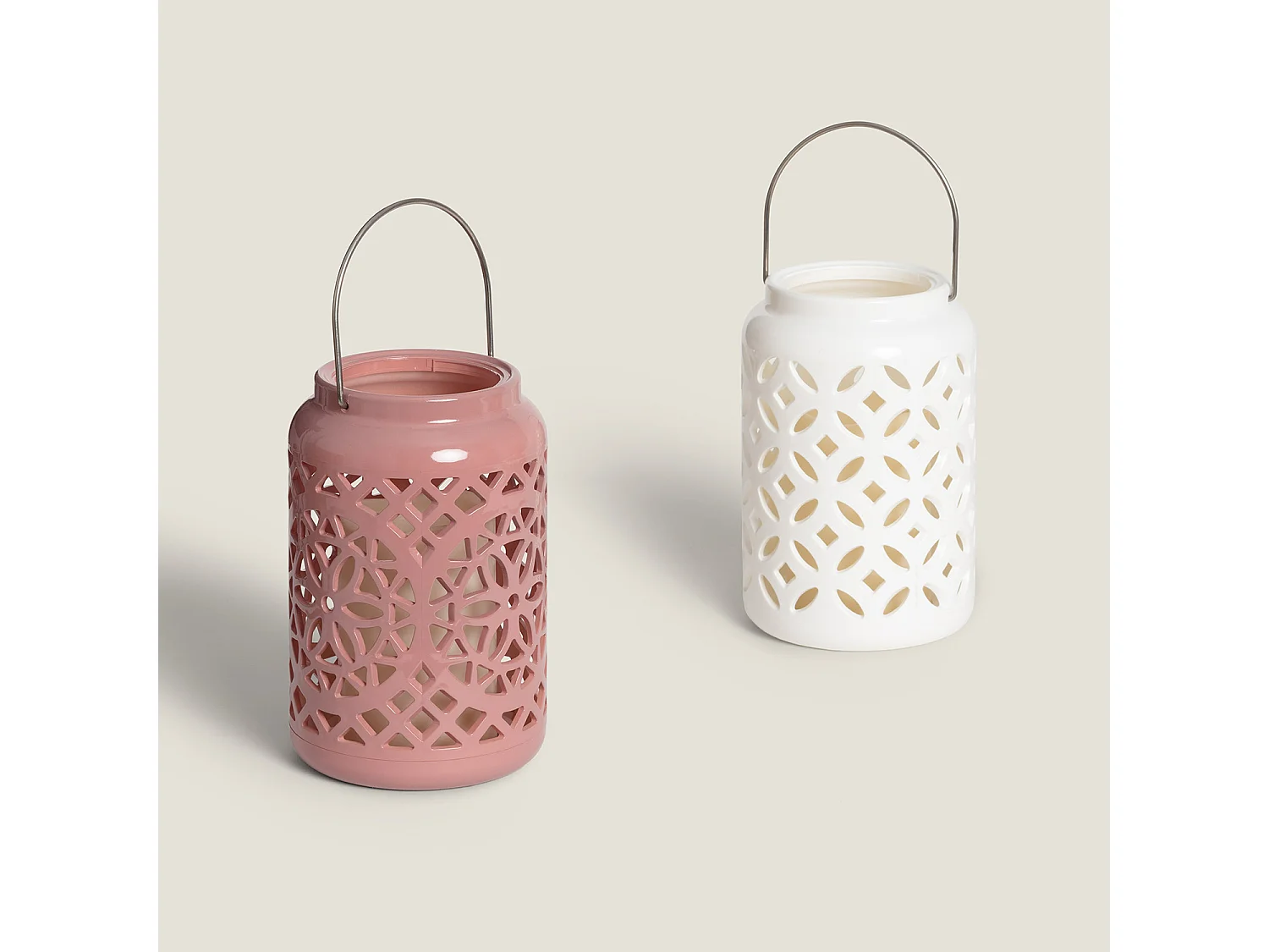 Lampe à Poser Portable Renoir avec Bougie LED  Blanc