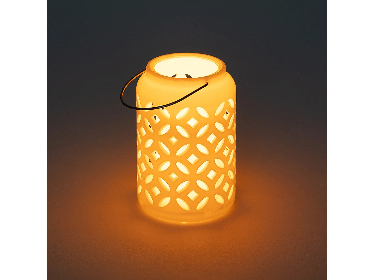 Lámpara de Mesa con Vela LED Portátil Renoir Blanco