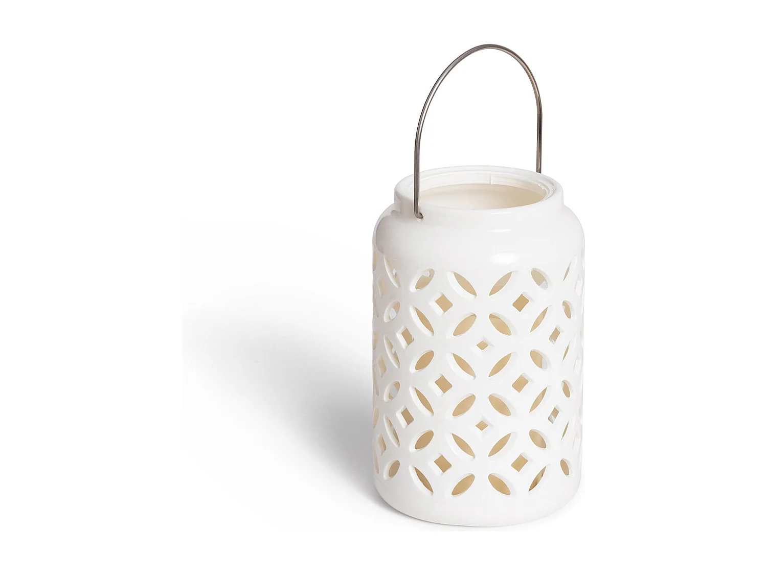 Lámpara de Mesa con Vela LED Portátil Renoir Blanco