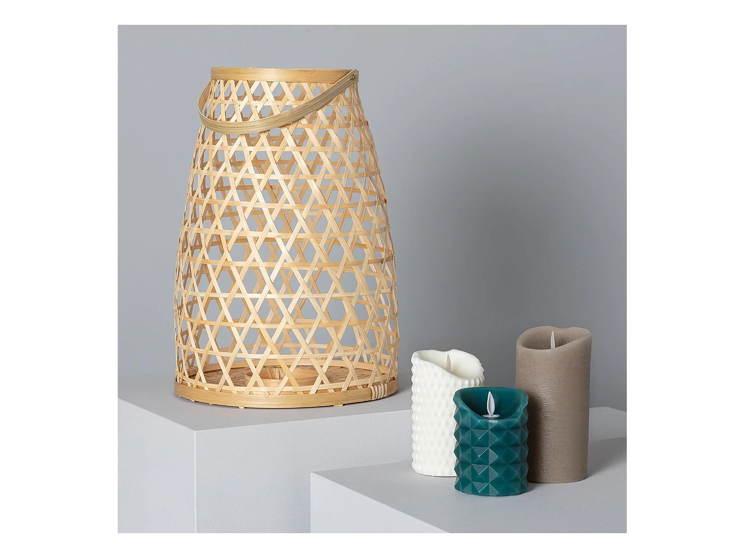 Lámpara de Mesa Bambú Sumailla Color Natural