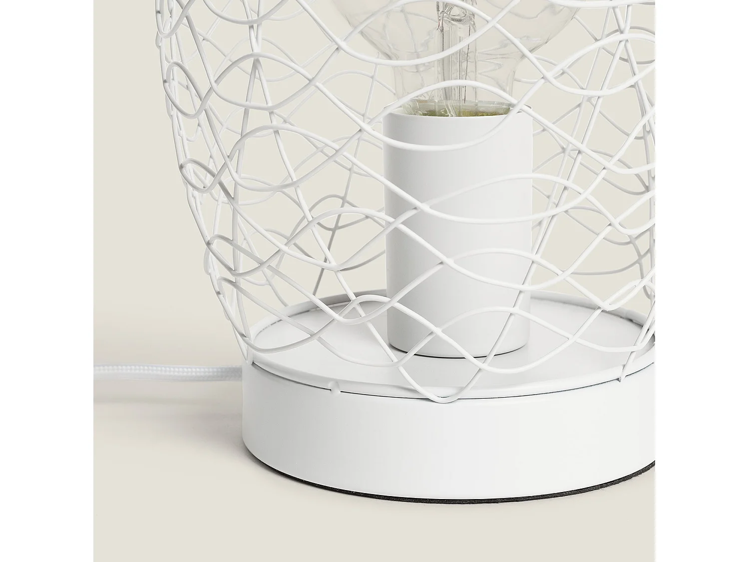Lampe à Poser Aluminium Winbi Blanc