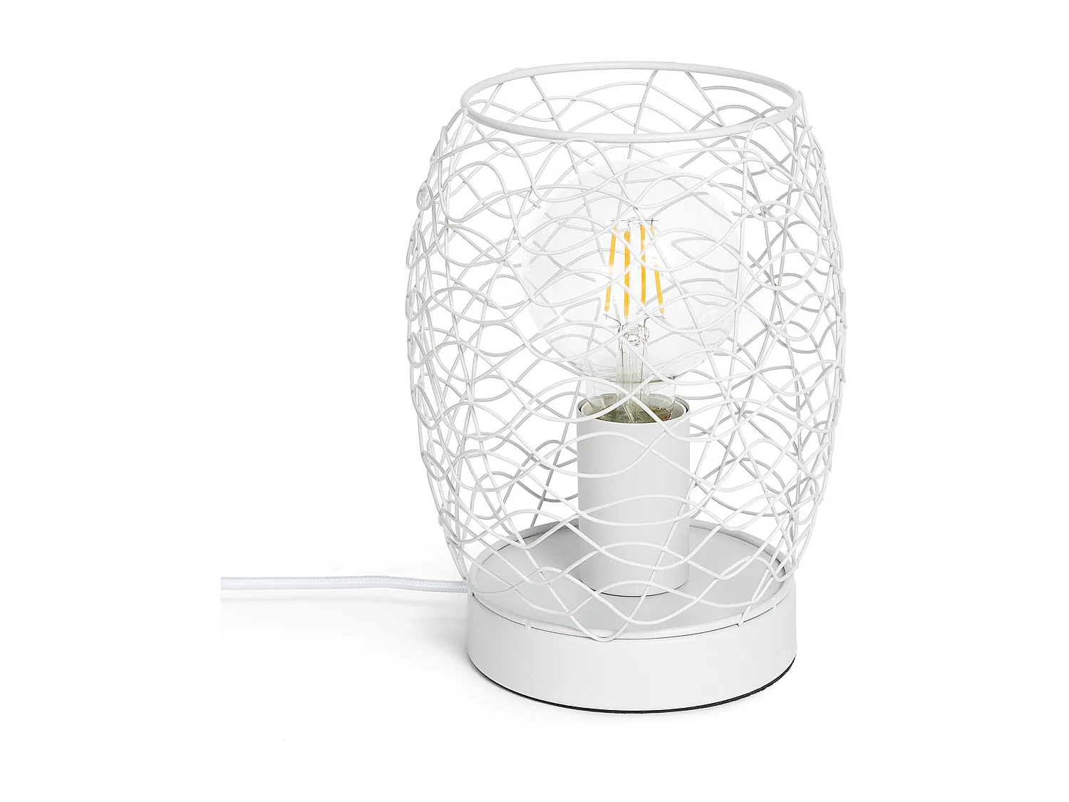 Lampe à Poser Aluminium Winbi Blanc