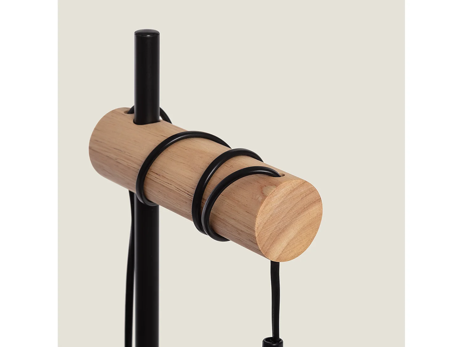 Lampe à Poser Monah WiFi avec Variateur Noir