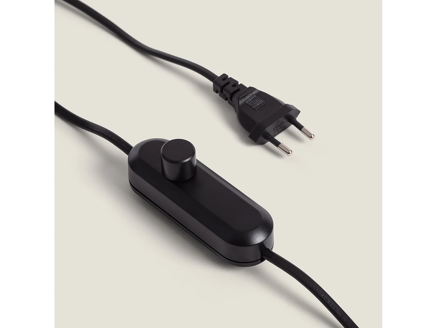 Lampada da Tavolo in Metallo Wi-Fi con Regolatore Monah Nero