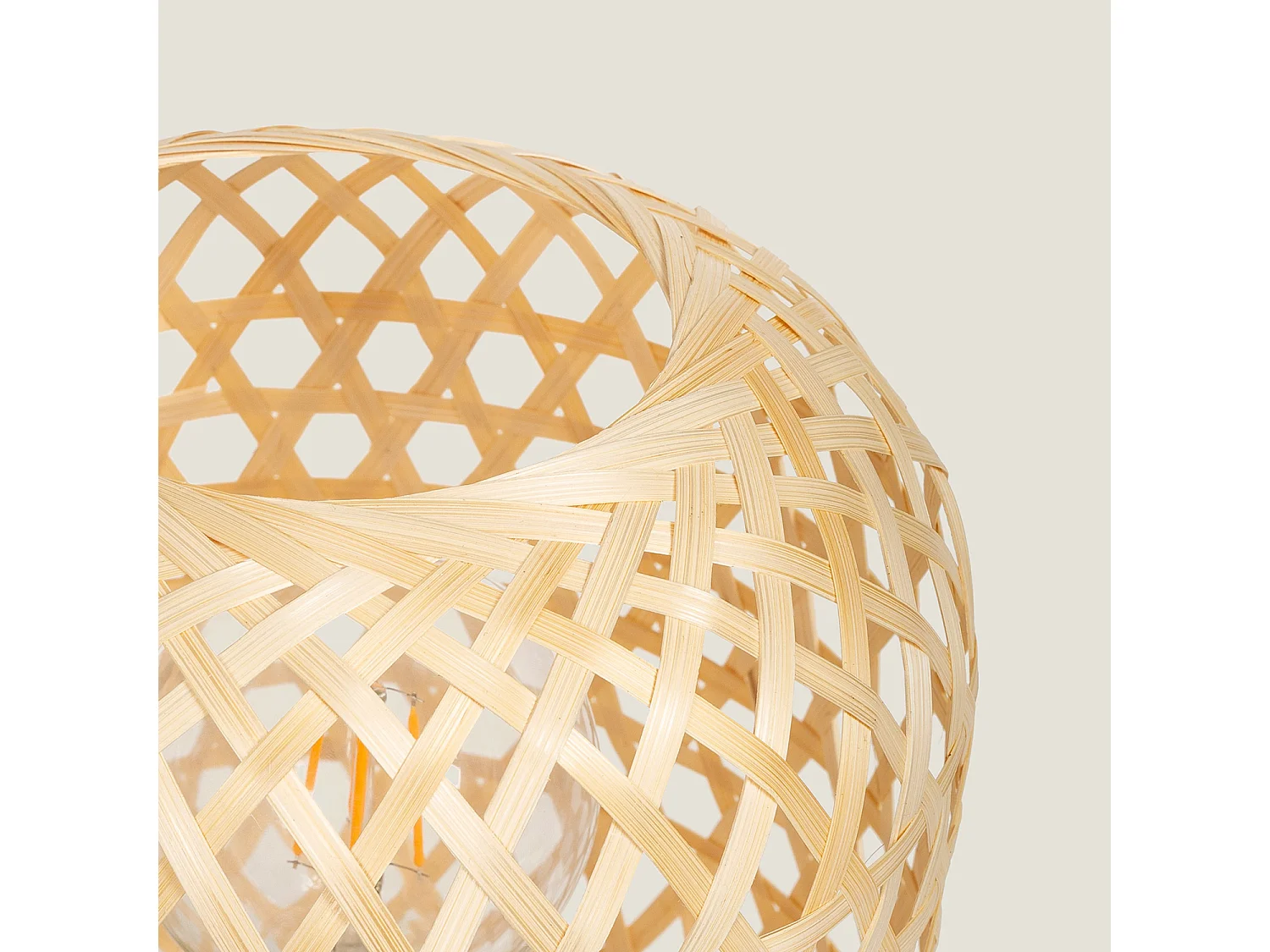 Lampe à Poser Rotin Chia  Naturel