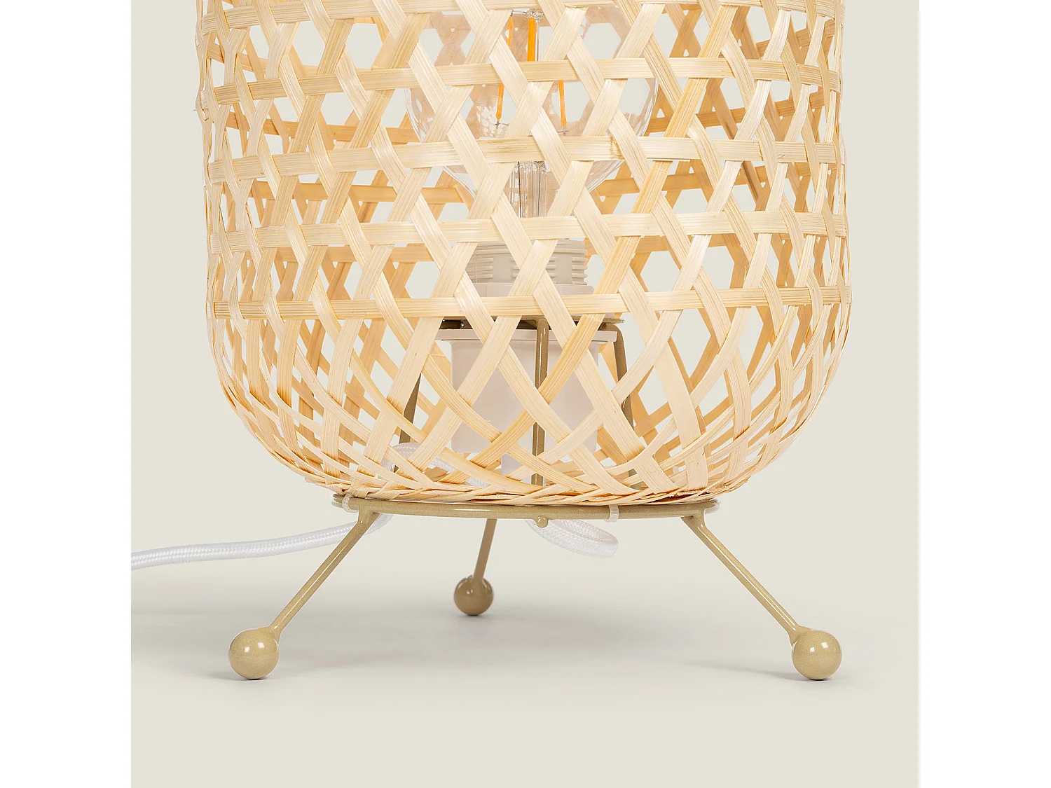 Lampe à Poser Rotin Chia  Naturel