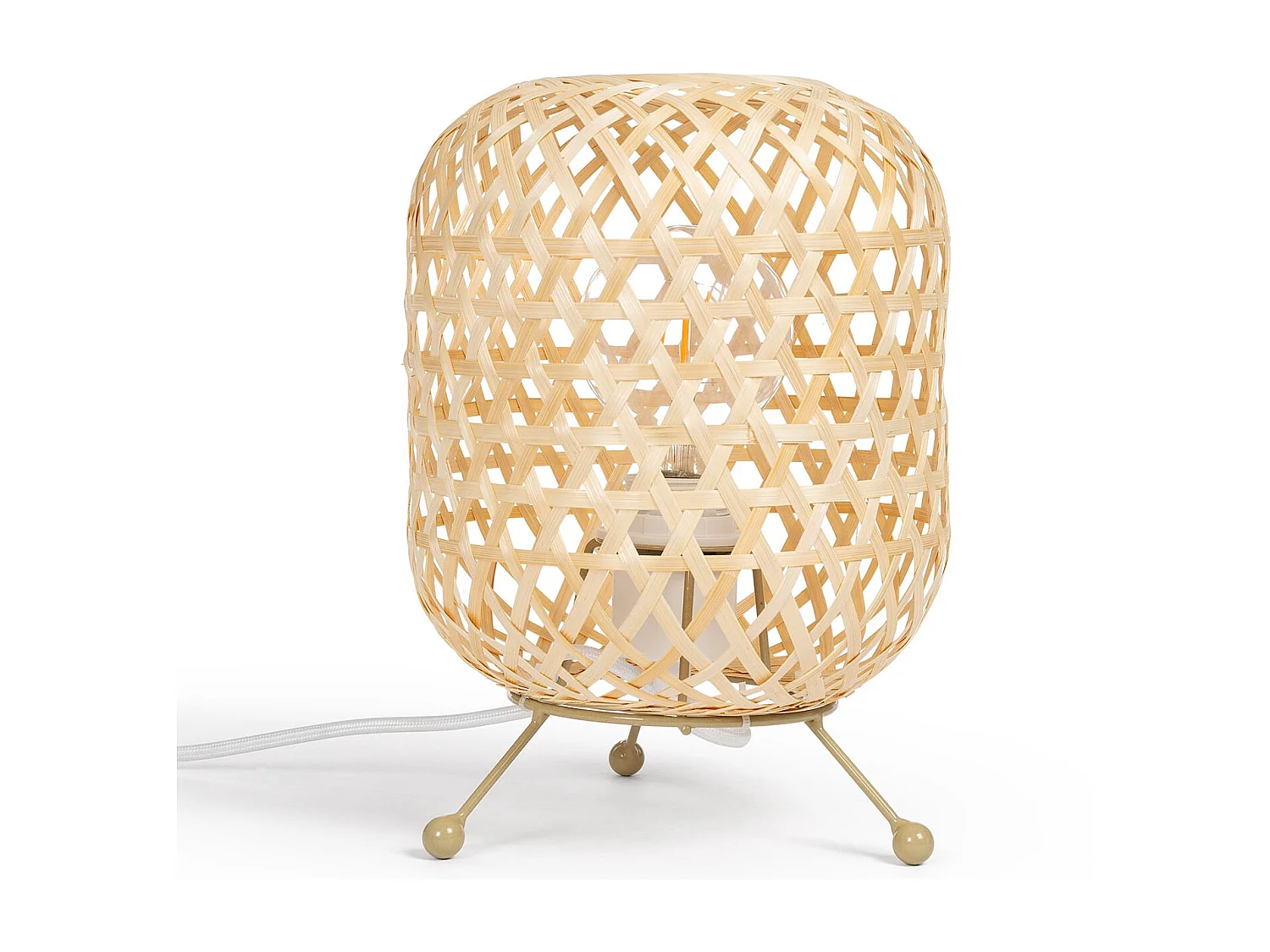 Lampe à Poser Rotin Chia  Naturel