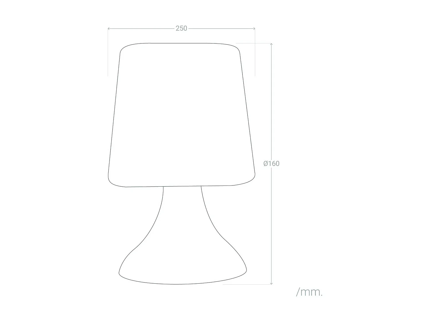 Lampe à Poser LED Extérieure Portative Uyoga RGBW avec Haut-Parleur Bluetooth et Batterie Rechargeable USB Blanc