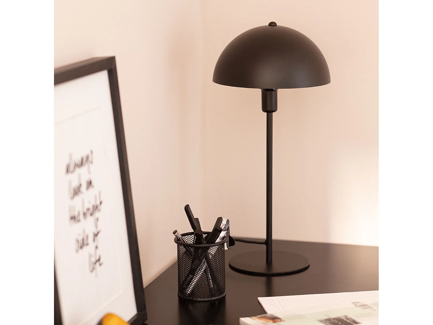 Lampe à Poser Aluminium Madow Noir