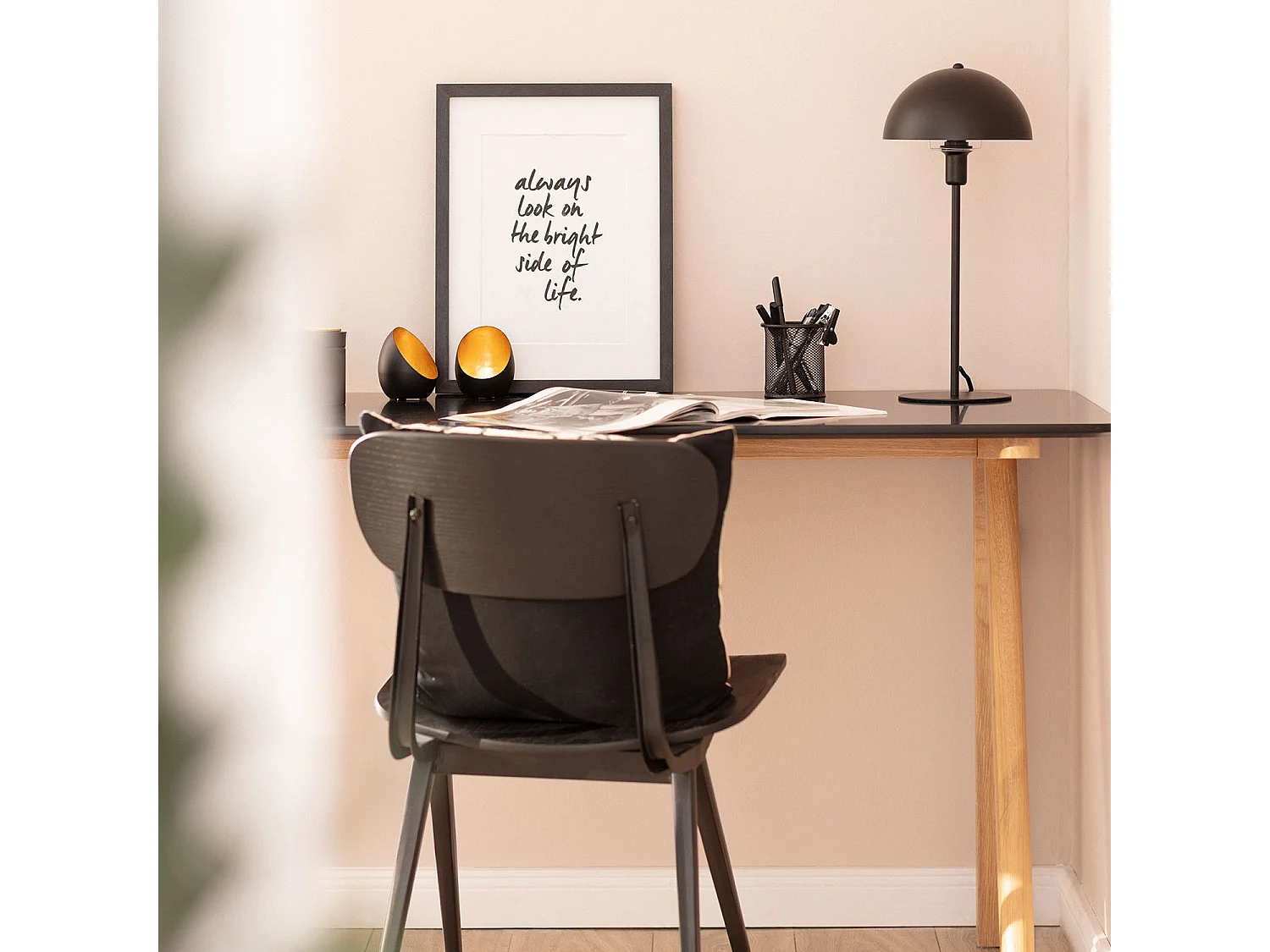 Lampe à Poser Aluminium Madow Noir