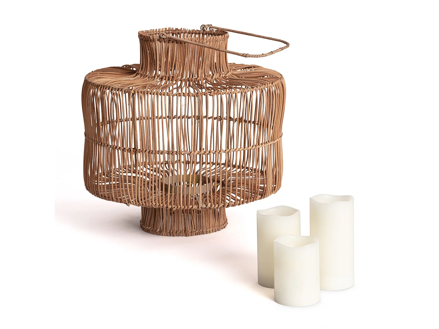 Lampada da Tavolo Rattan Masái Colore Naturale