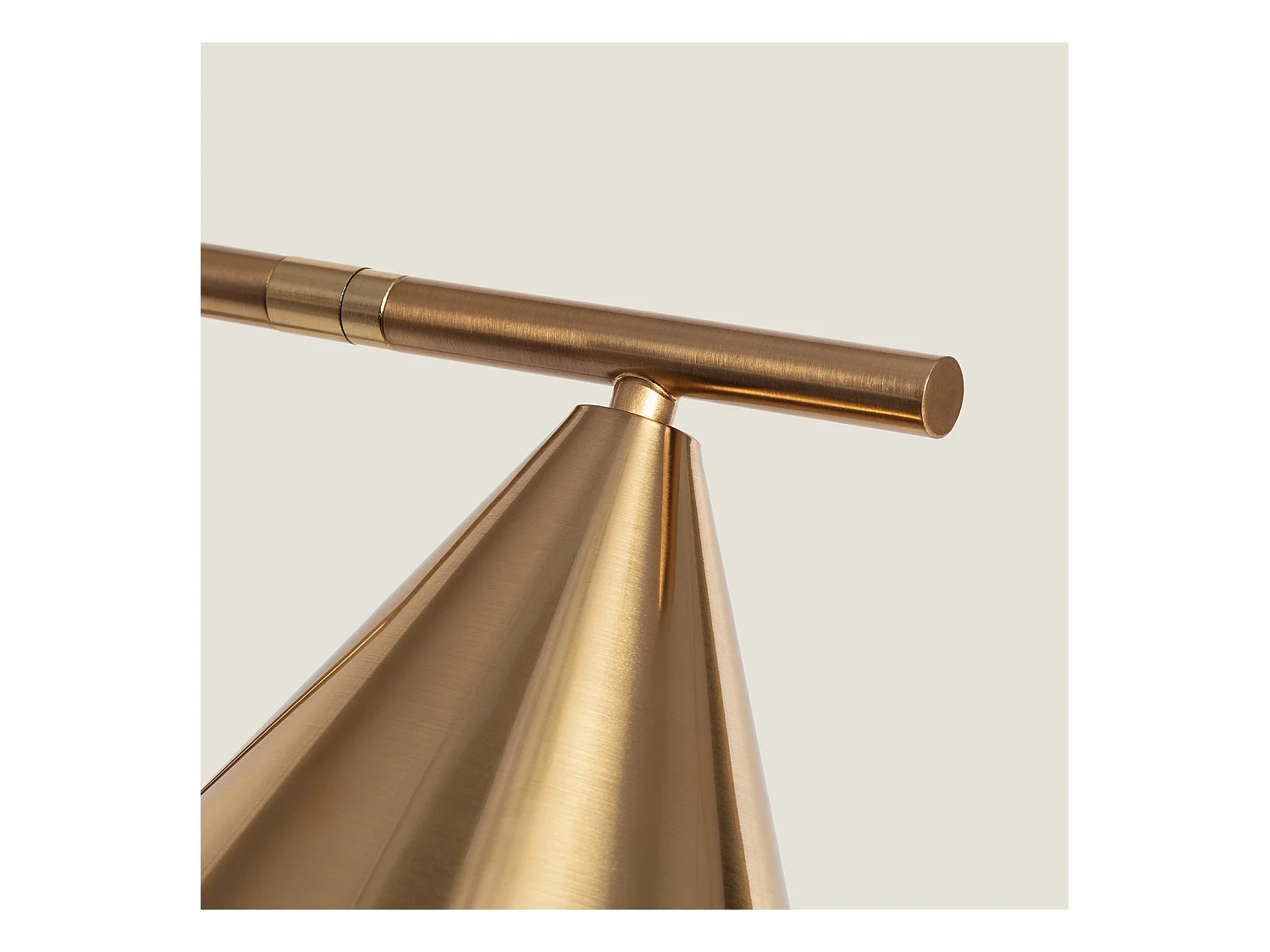 Lampe à Poser Marbre et Métal Tinos  Doré