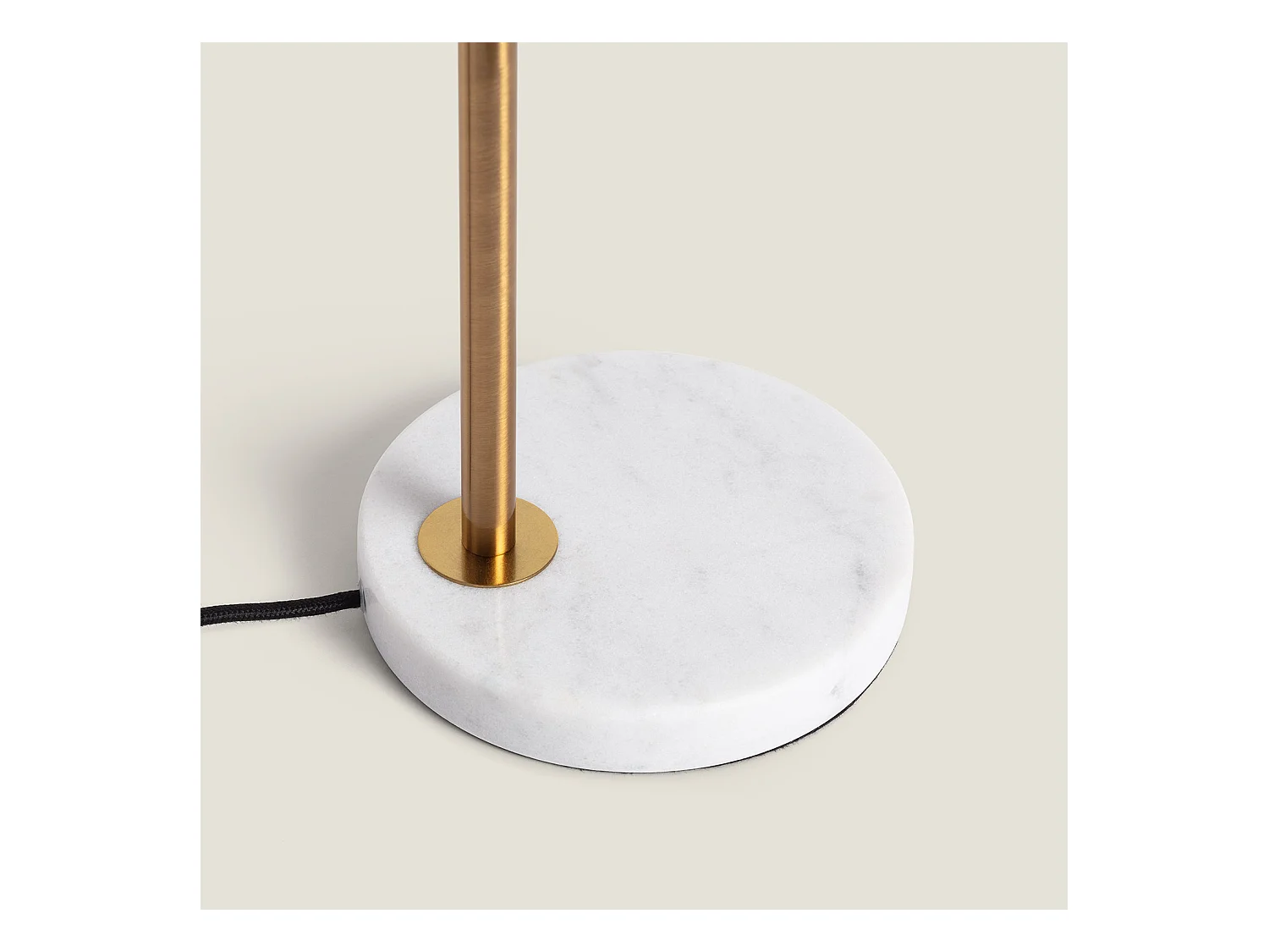 Lampe à Poser Marbre et Métal Tinos  Doré