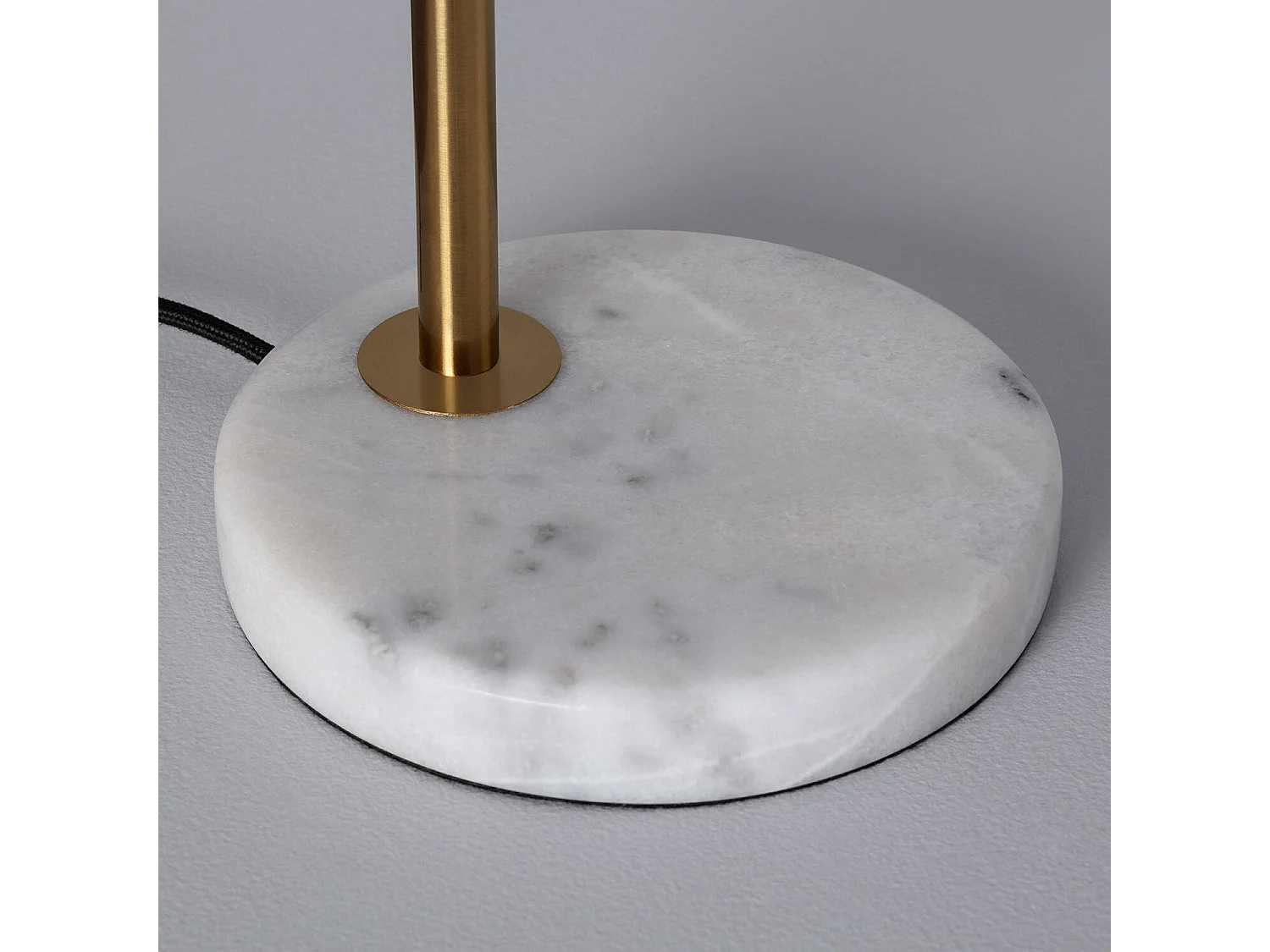 Lampe à Poser Marbre et Métal Tinos  Doré