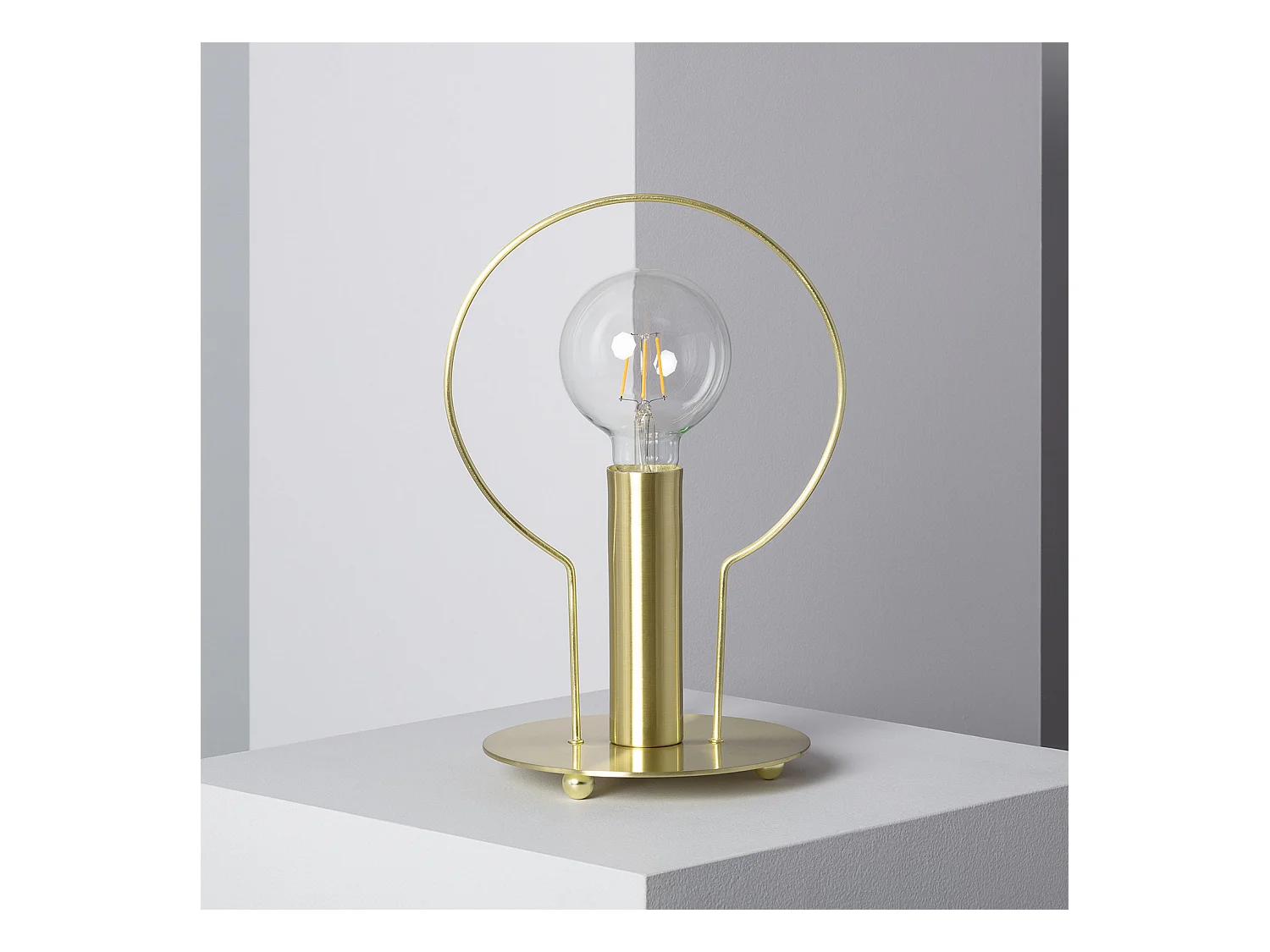 Lampe à Poser Métal Otos   Doré