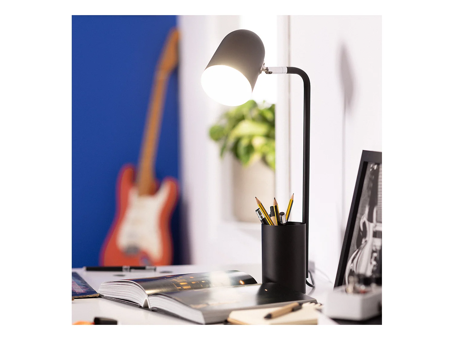 Lampada da Tavolo Waal Nero