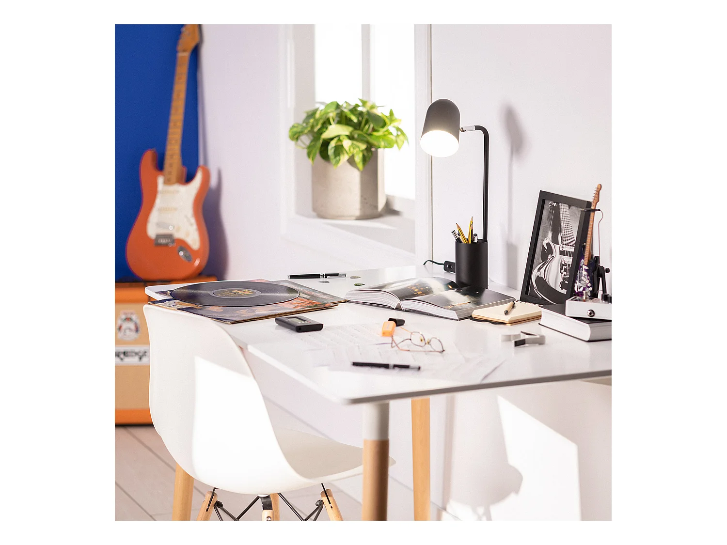 Lampada da Tavolo Waal Nero