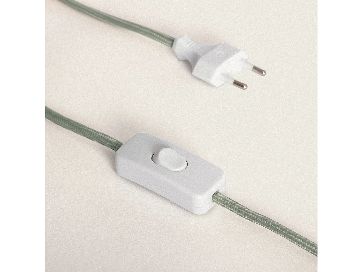 Lampe à Poser Céramique Zellin Vert kaki