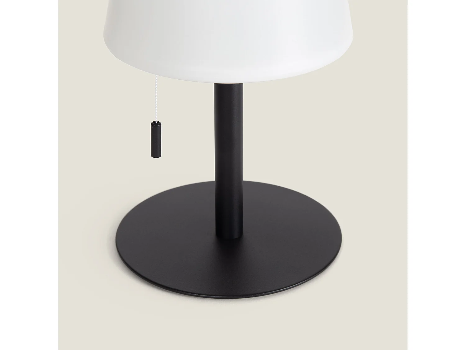 Lampe à Poser LED Portative Aluminium Extérieure 2.6W Epinay avec Batterie Rechargeable Noir