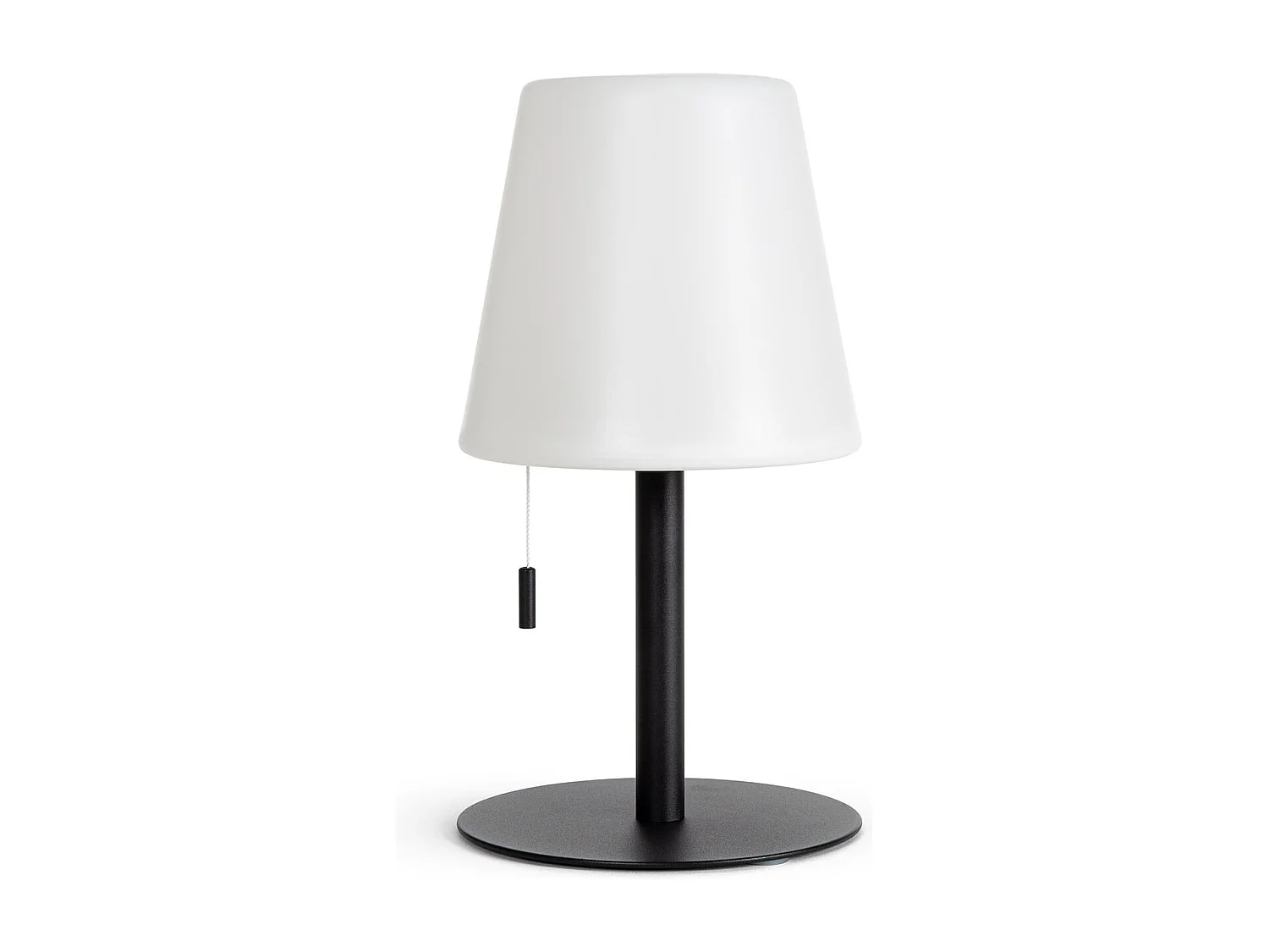 Lampe à Poser LED Portative Aluminium Extérieure 2.6W Epinay avec Batterie Rechargeable Noir