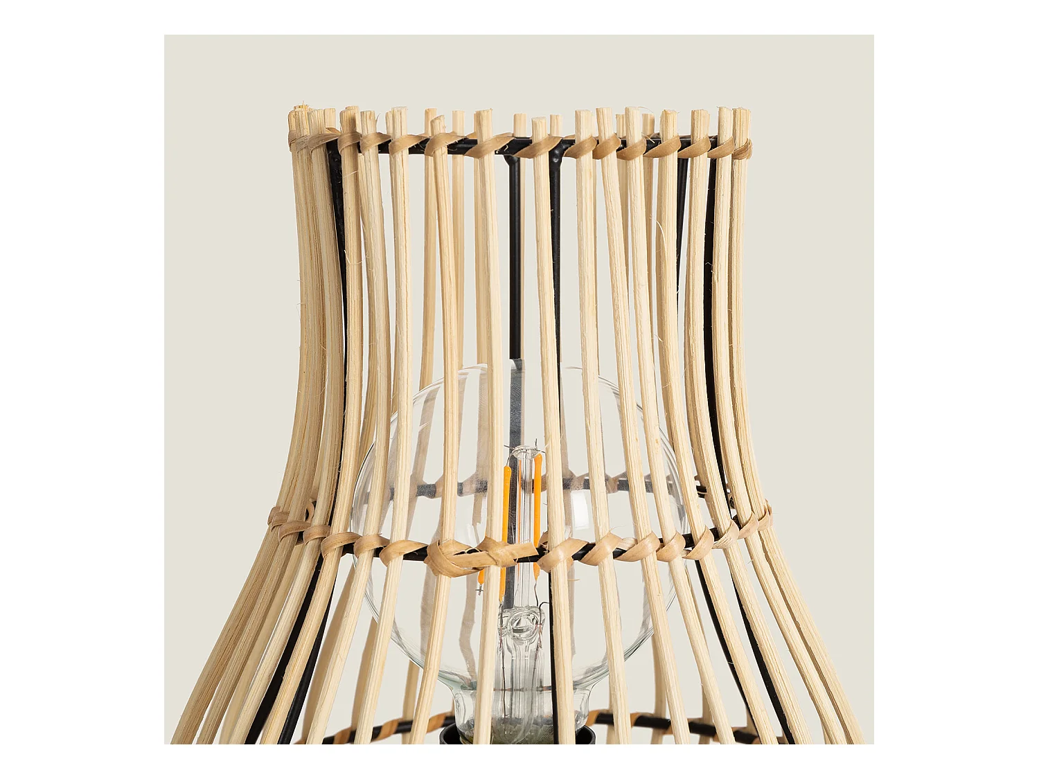 Lampe à Poser Rotin Arawa Sulu Naturel