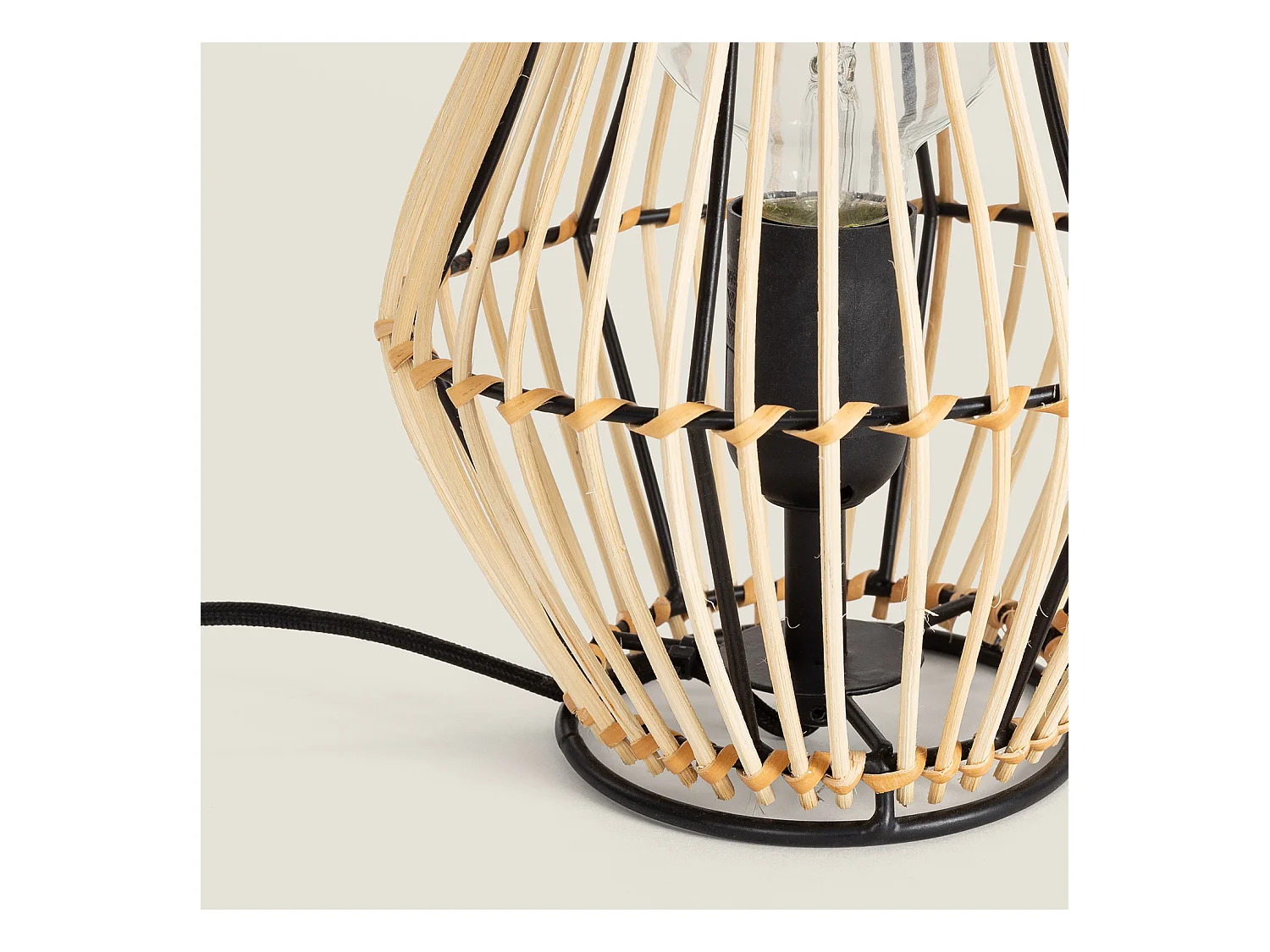 Lampe à Poser Rotin Arawa Sulu Naturel