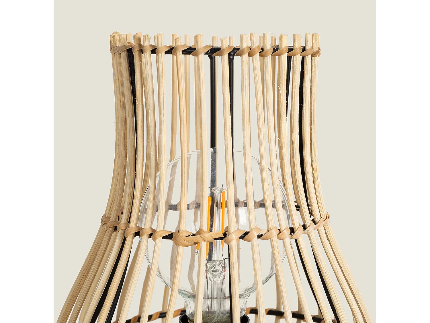 Lampe à Poser Rotin Arawa Sulu Naturel