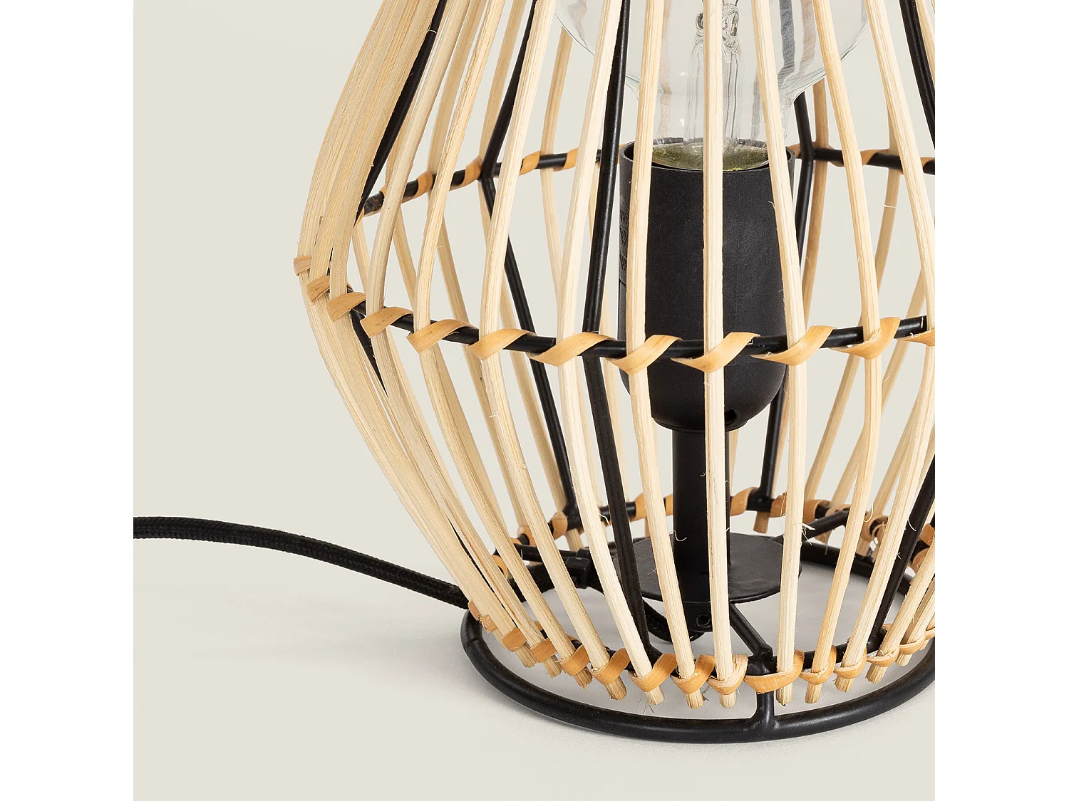 Lampe à Poser Rotin Arawa Sulu Naturel
