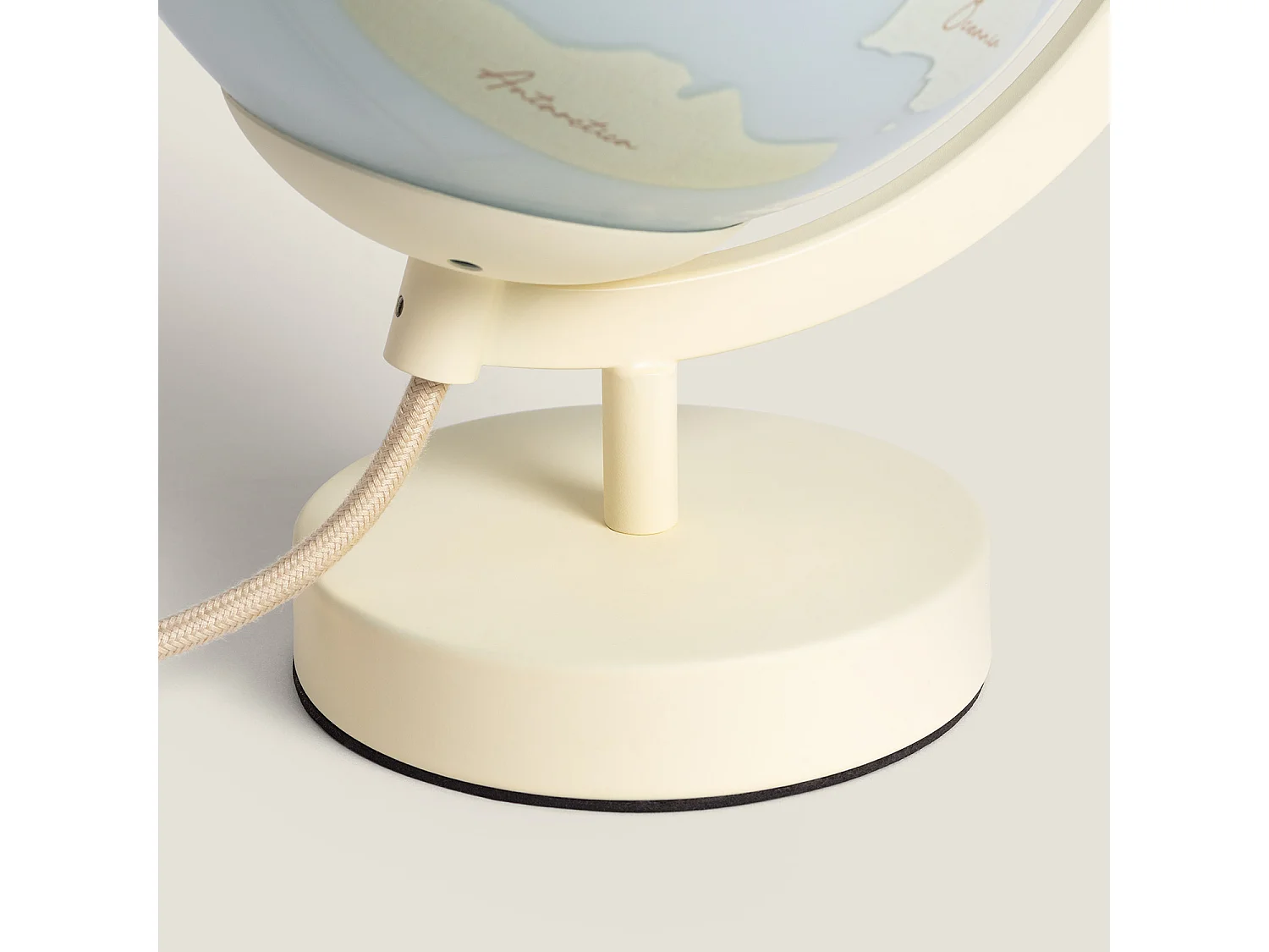 Lampada da Tavolo Mappamondo Bianco