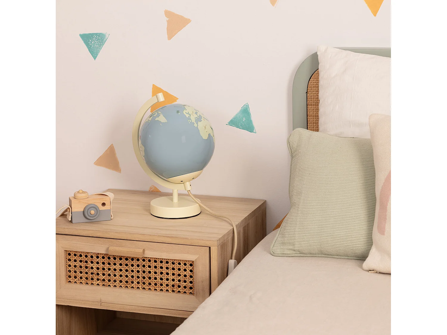 Lámpara de Mesa Bola Mundo