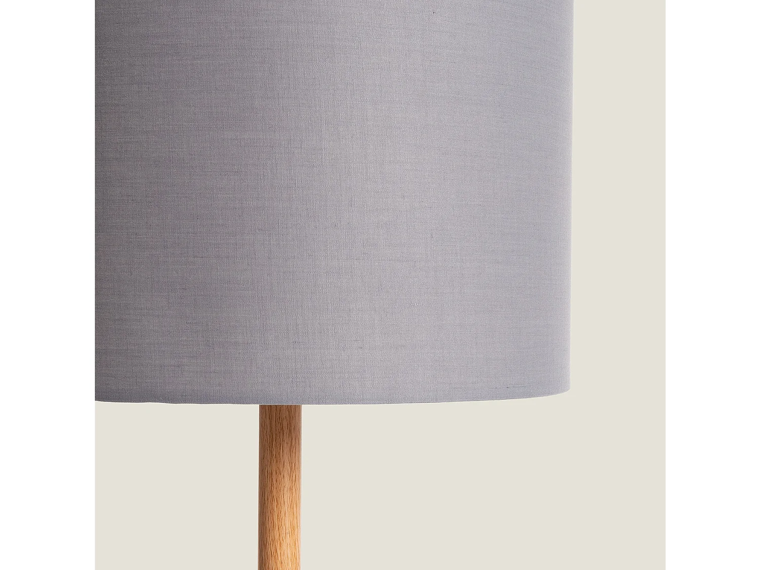 Lámpara de Mesa Silinda WiFi con Regulador Gris