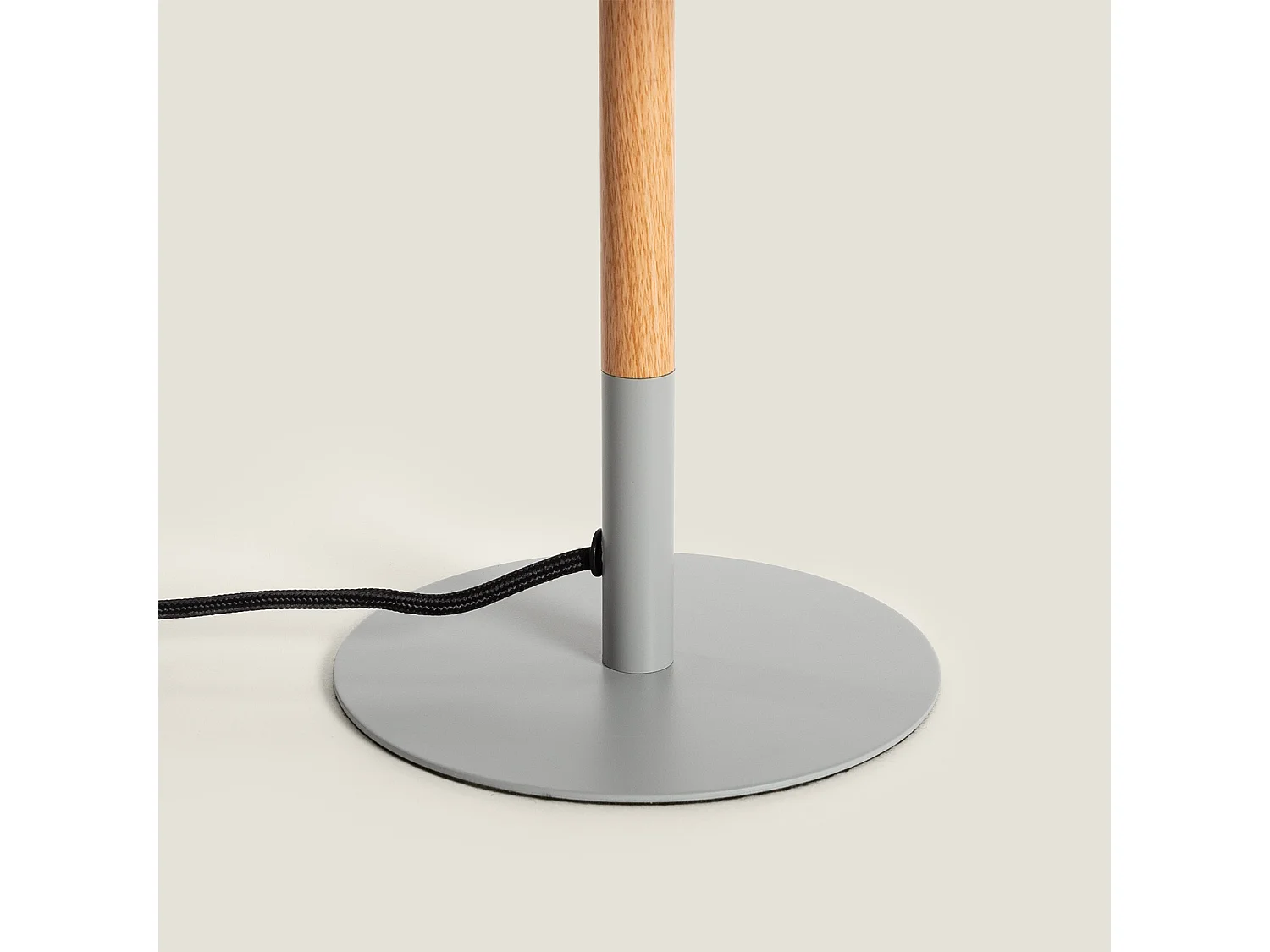 Lámpara de Mesa Silinda WiFi con Regulador Gris