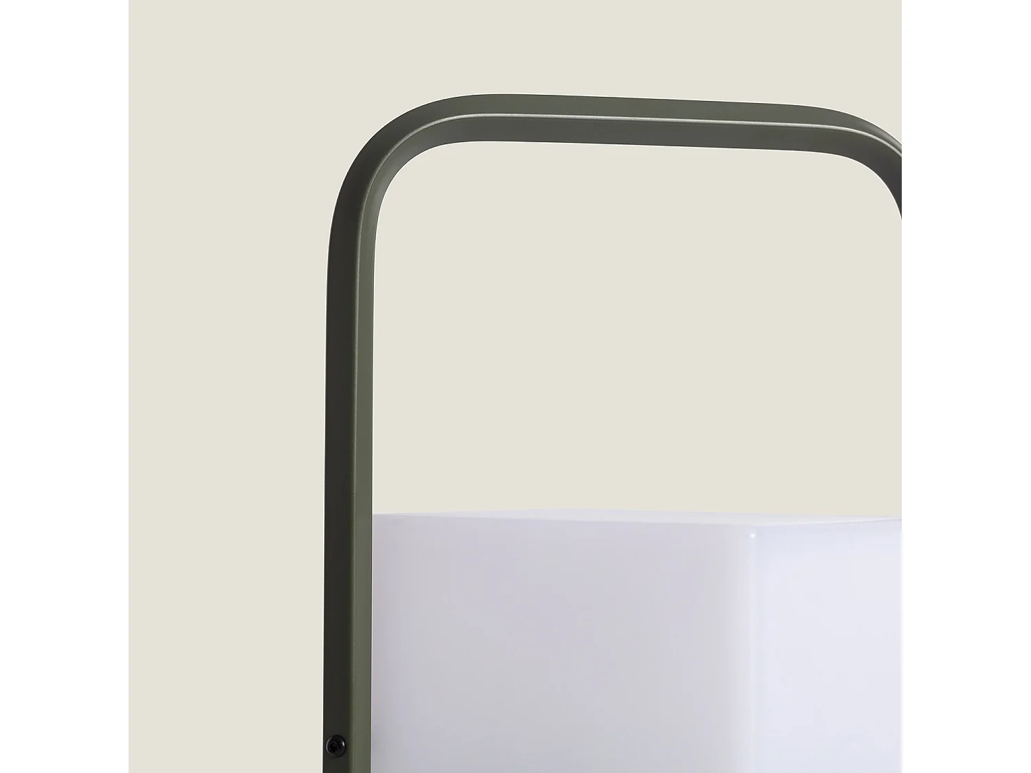 Lámpara de Mesa LED Portátil para Exterior Aluminio con Batería USB Recargable Tiber Verde Caqui