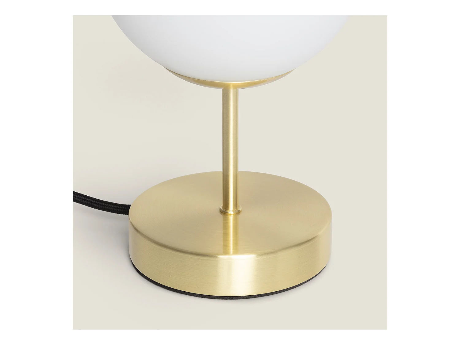 Lampe à Poser Métal et Verre Moonlight Doré