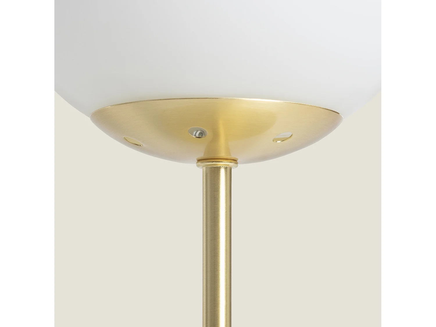 Lampe à Poser Métal et Verre Moonlight Doré