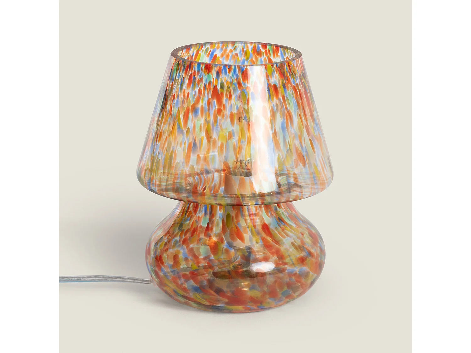 Lampe à Poser Verre Batlló Multicolore