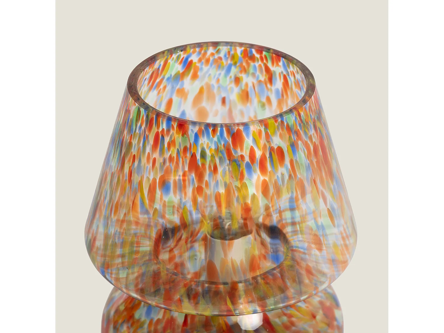 Lampe à Poser Verre Batlló Multicolore