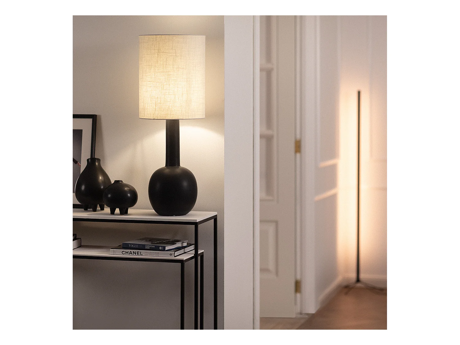 Lampada da Tavolo Guldan Nero