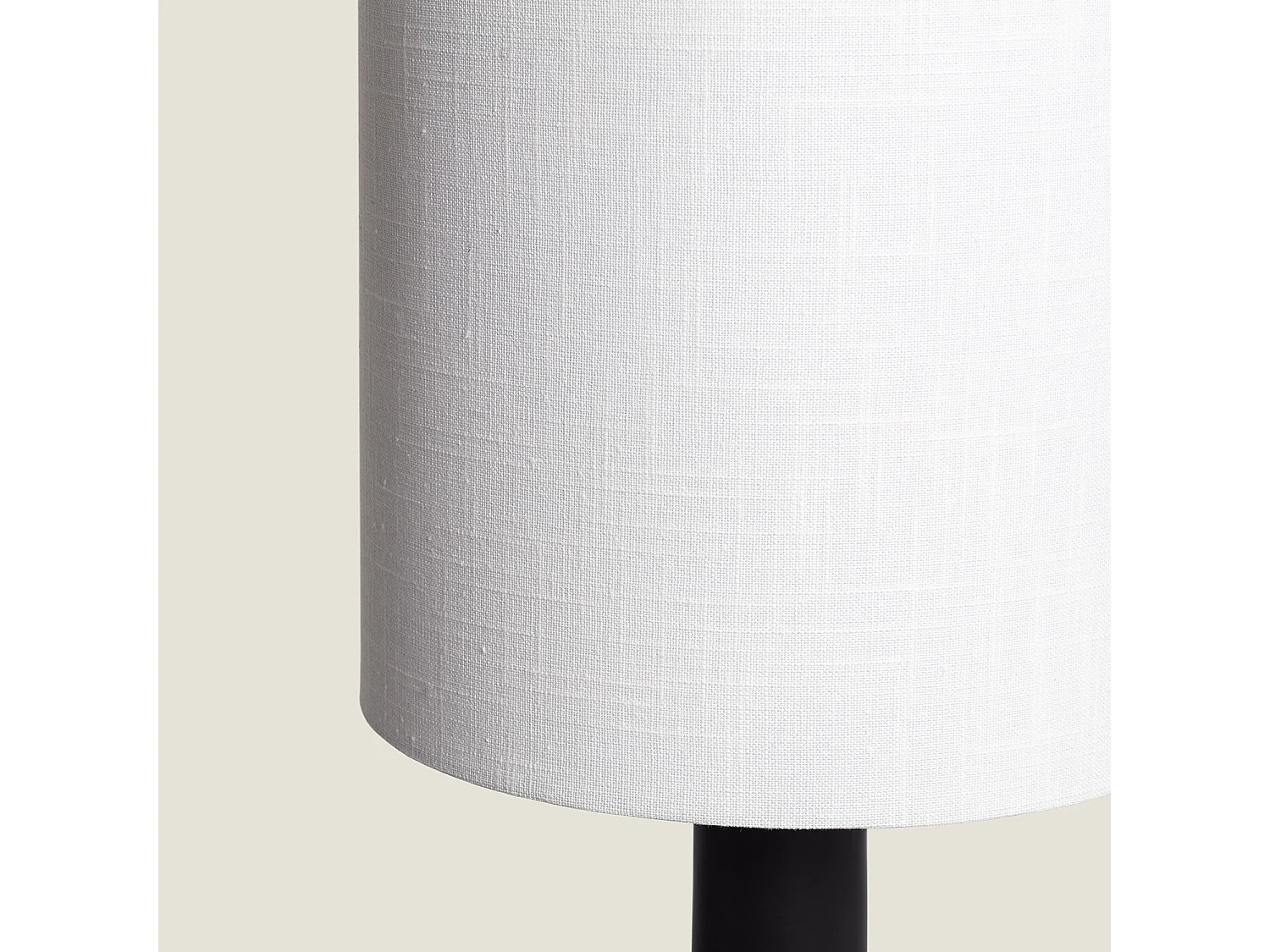 Lampe à Poser Porcelaine Guldan  Noir