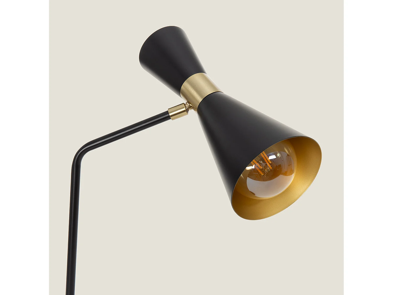 Lampe de Bureau Flex Métal Jigger Noir