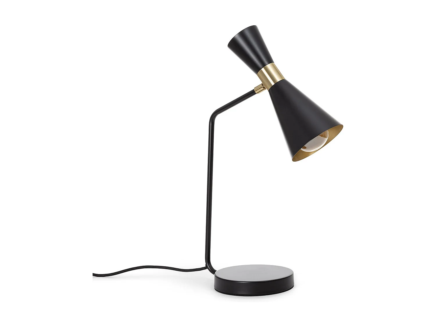 Lampe de Bureau Flex Métal Jigger Noir