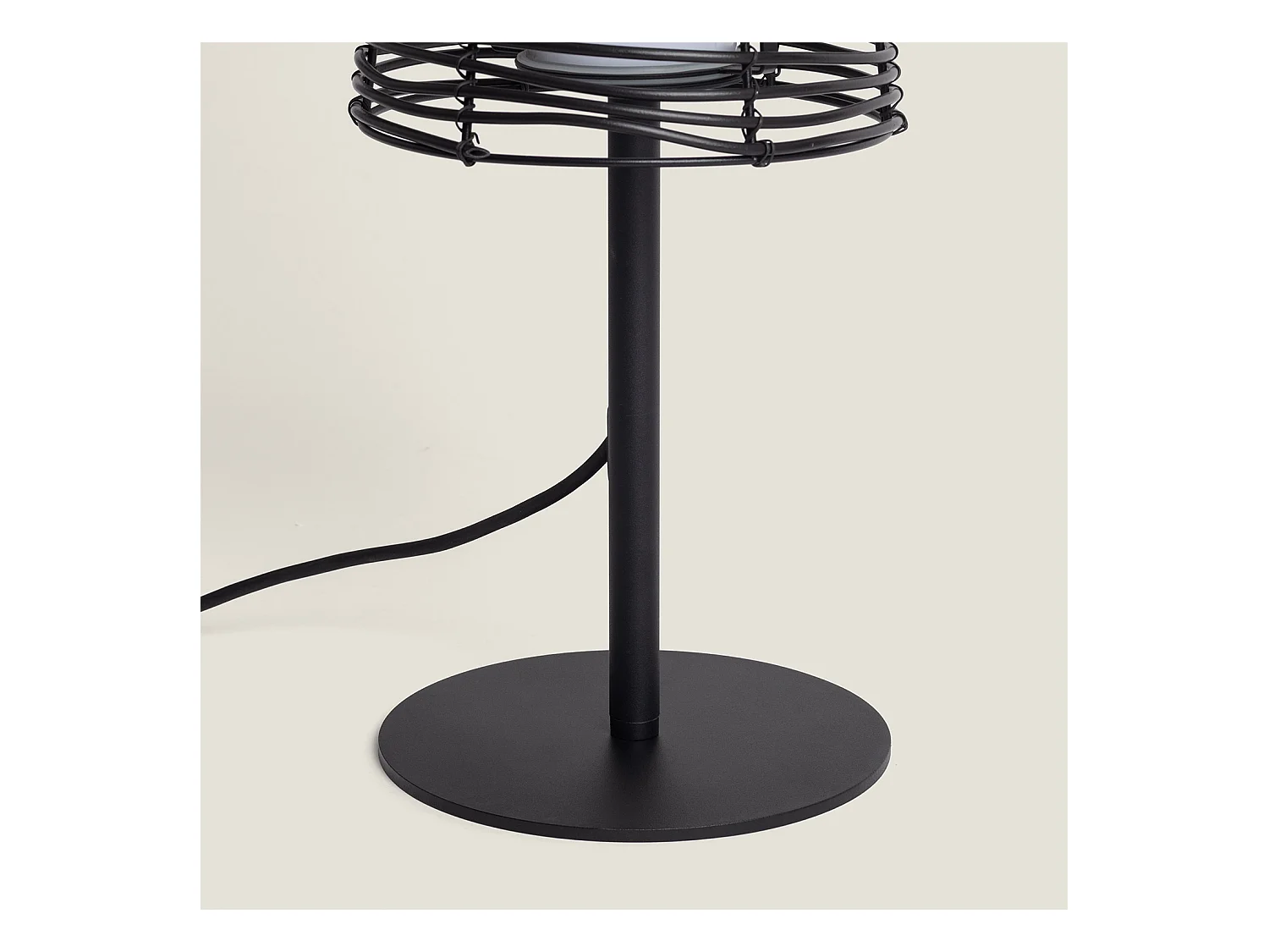 Lámpara de Mesa para Exterior Asha Negro