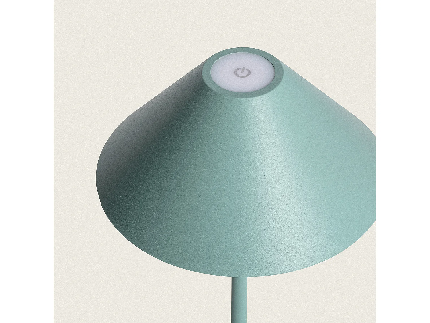 Lampada da Tavolo LED 3W Portatile Kivuli per Esterni con Batteria USB Ricaricabile Verde Celadon