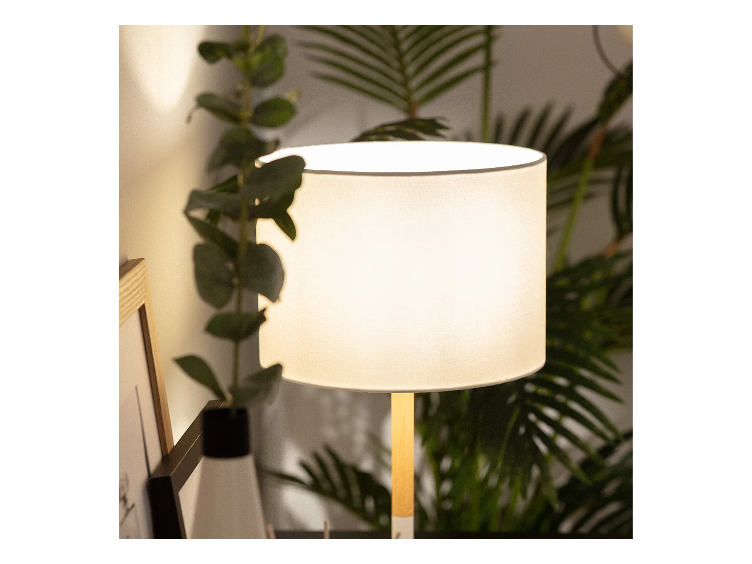 Lampada da Tavolo Silinda Bianco