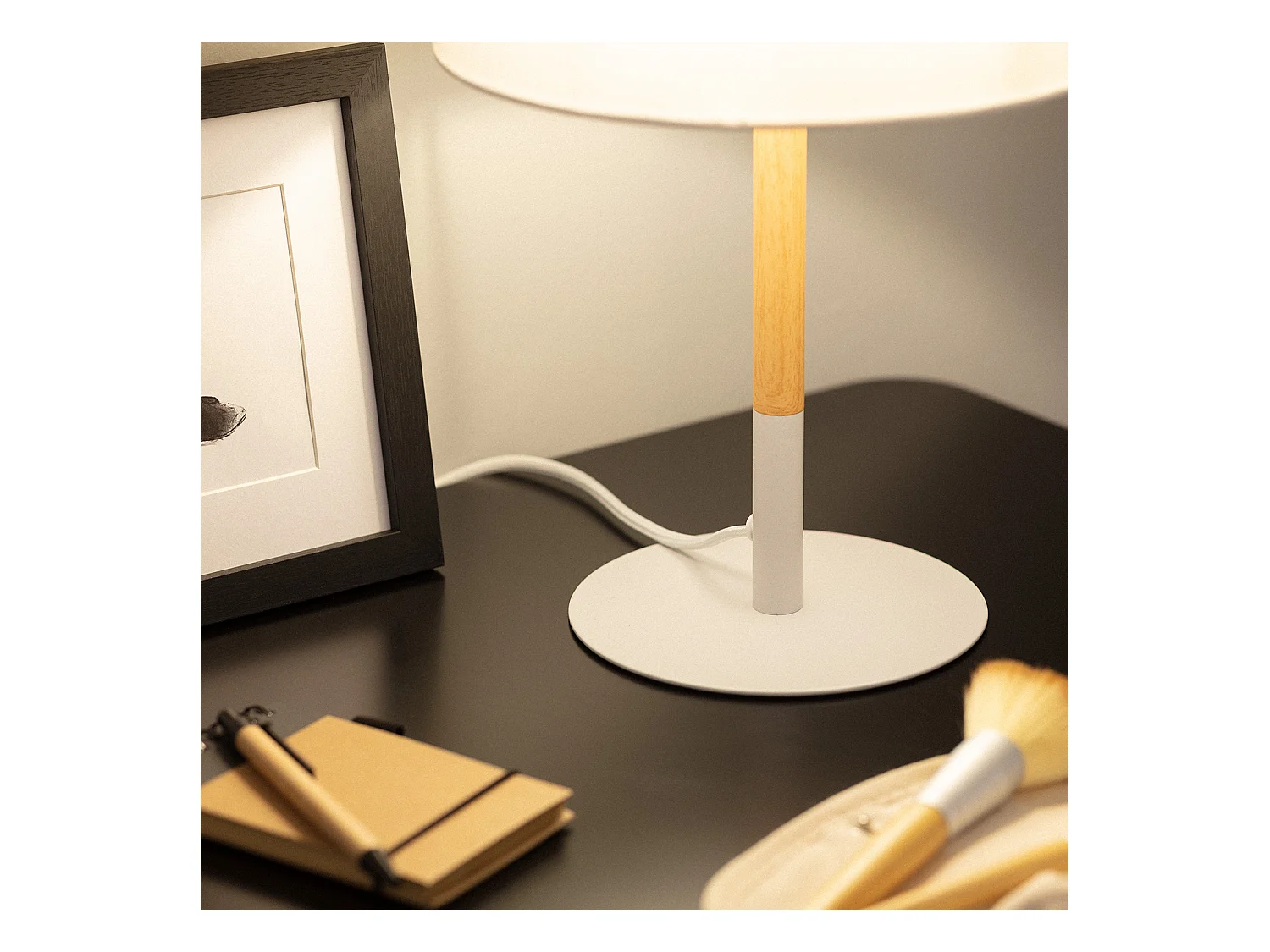 Lampada da Tavolo Silinda Bianco