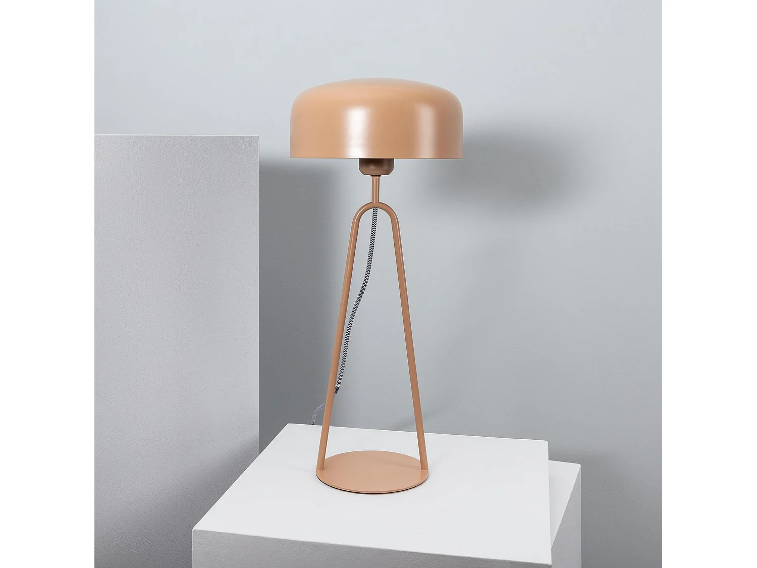 Lampe à Poser Métal Luca Beige